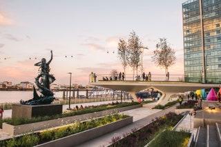 10. The tide at Greenwich Peninsula  Best for an urban playground  Billed as Londons first elevated riverside linear...