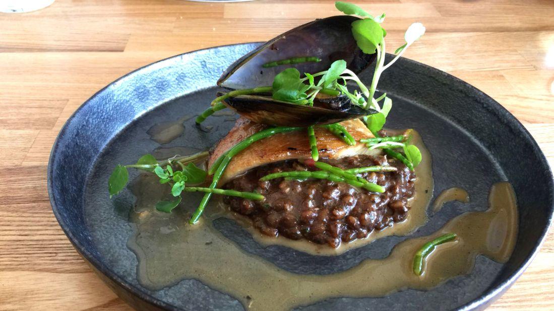 <strong>Sardine: </strong>With delectable food matched by knowledgeable service, restaurant Sardine is a hit among Gippsland locals and visitors alike. This roast Dory fish fillet with porcini and pearl barley risotto and mussels is one of the menu highlights.